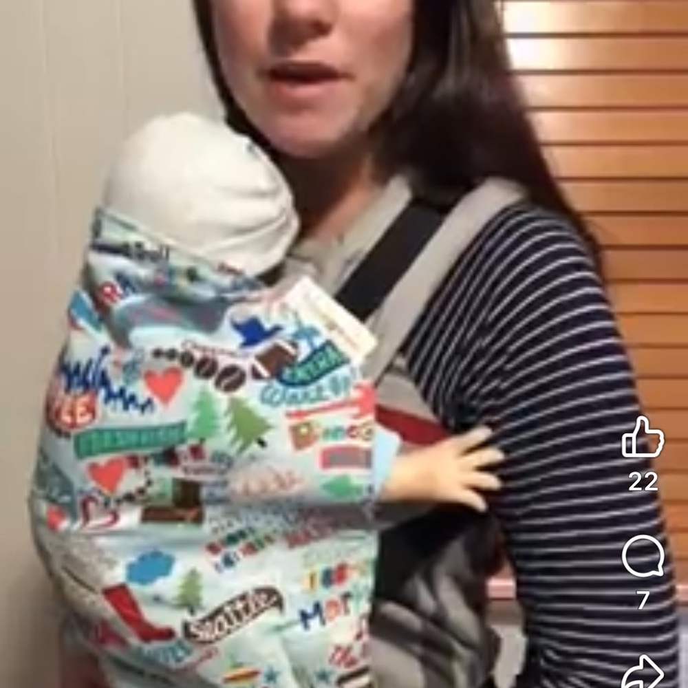 Playful Print Kids Carrier